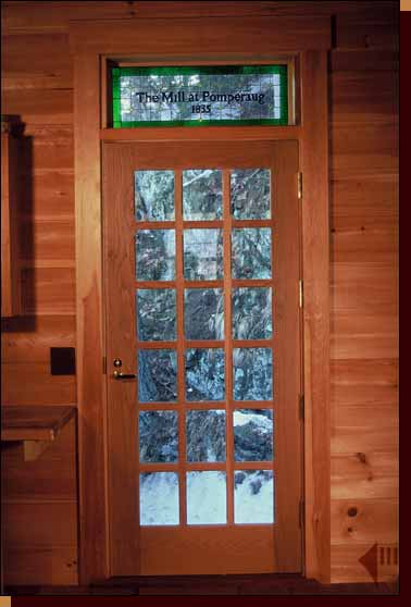 The Mill at Pomperaug 1835 Door