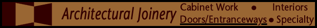 Doors_Entranceways - Architectural Joinery