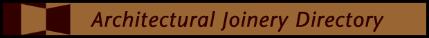 Architecutral Joinery Directory
