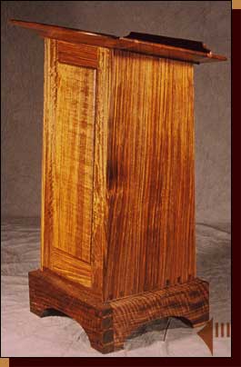 Lectern with Bible Storage