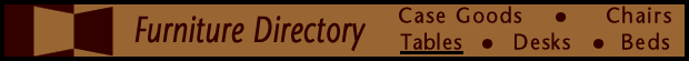 Furniture Directory Tables